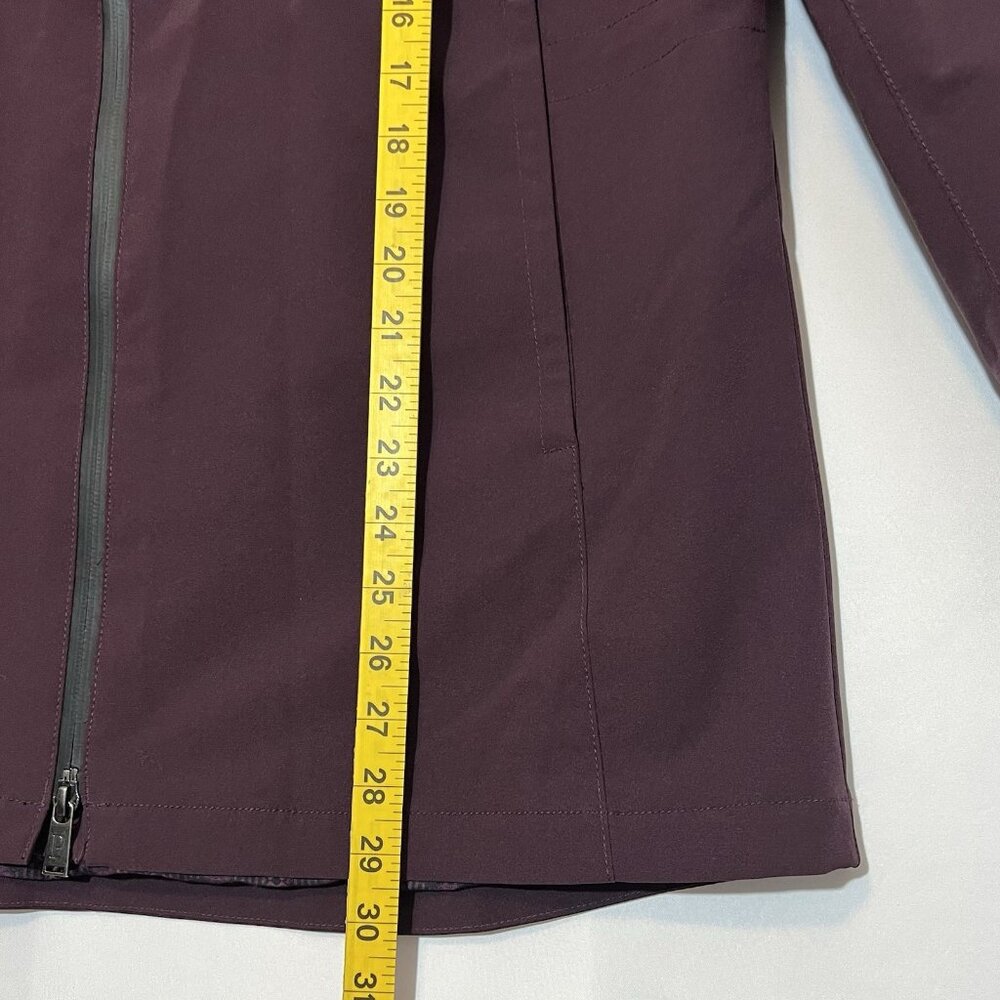 Pendleton Women's Tape Seam Hooded Rain Jacket Purple Medium Outdoor Winter Zip - Picture 8 of 12
